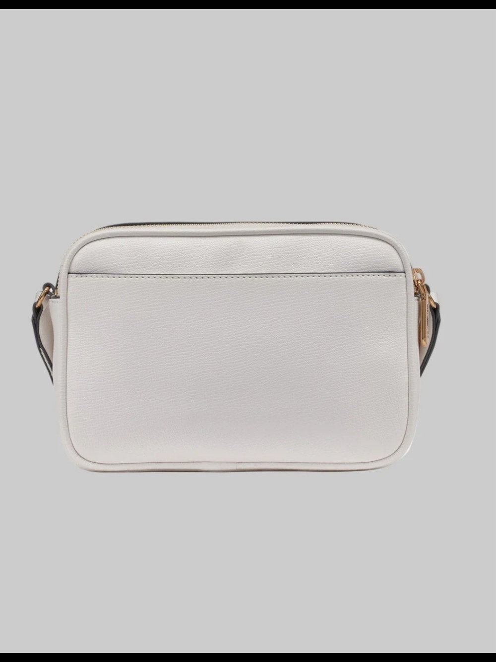 Karl Lagerfeld White Crossbody Bag with Gold Floral Accents - Picture 4 of 4